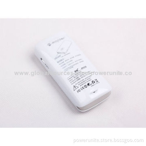 Dual USB Port Portable Mobile Charger for iPad/iPod/iPhone/Samsung Smartphone with 4,400mAh Capacity